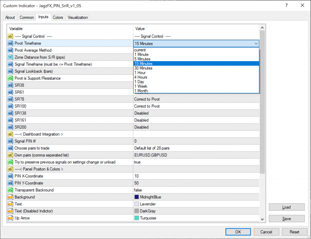 Support-and-Resistance-PIN-v1.05-Settings