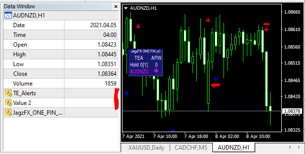 OnePIN v1.03 Up Down Arrow Mode